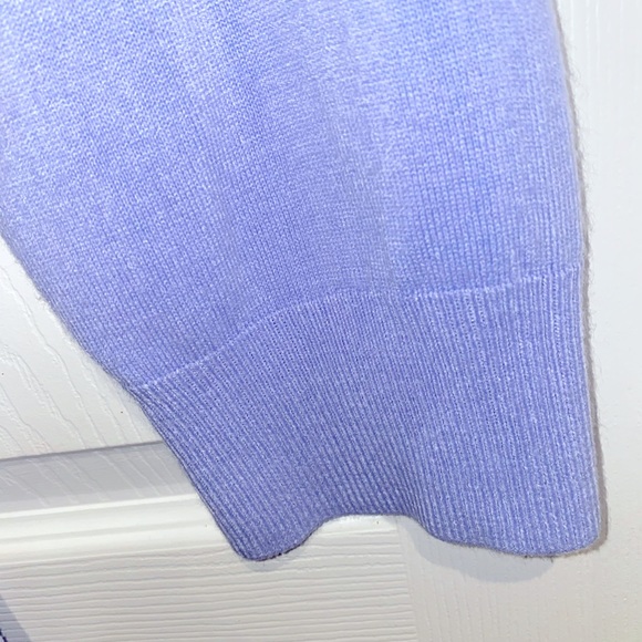 LAVENDER COWL NECK SWEATER XXL - Picture 3 of 5